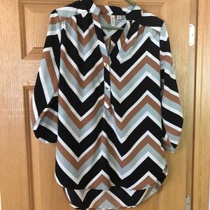 Flawless high low blouse